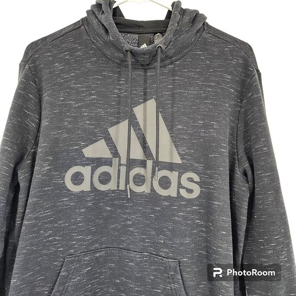 Adidas Womens‎ Black Hooded pullover Size Large - Picture 3 of 7